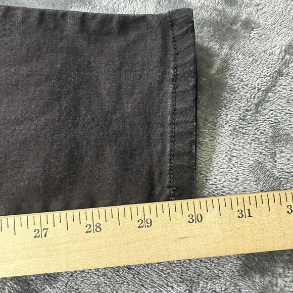 Democracy Jeans Women's 12 Black Ab Technology Skinny Mid-Rise Straight‎ Denim - Picture 12 of 13